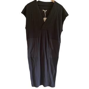 Stitch Drop Gray Midi Dress Size XS